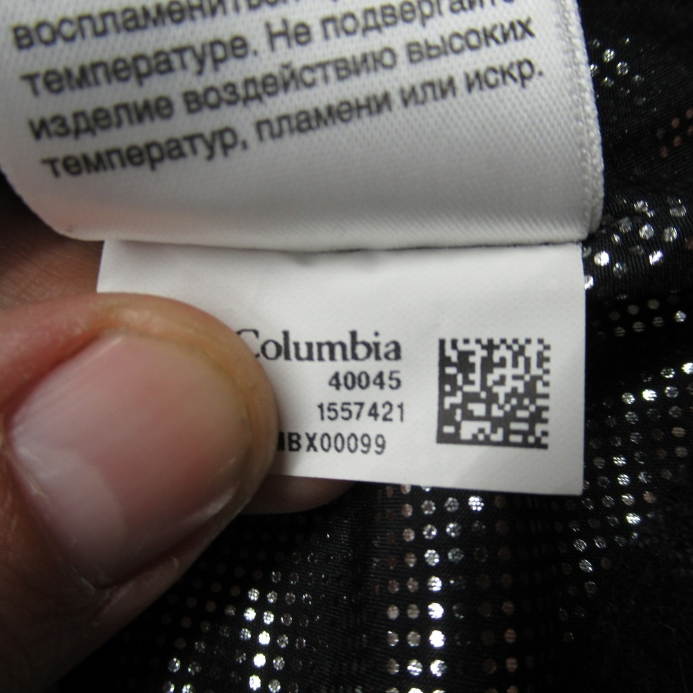 Columbia Jacket Womens XS‎ Black Plaid Omni Heat Belted Heavyweight Trench Coat - Picture 5 of 16